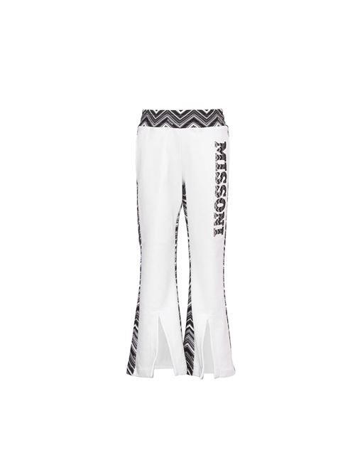 Pantalone, bambina, logato. MISSONI | MV6A10 Z0081100NE